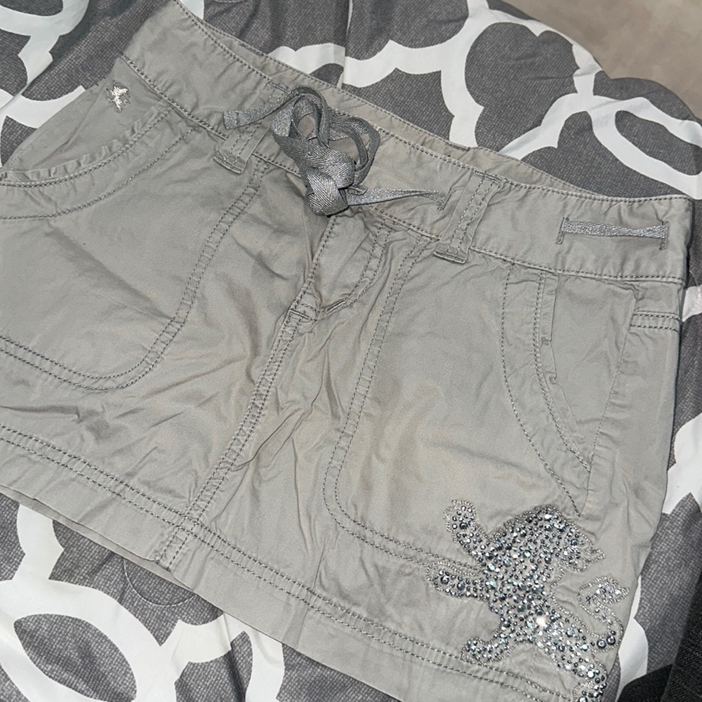 Super cutie grey skirt vintage y2k style